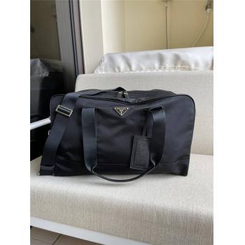 PRADA普拉达香港官网正品新款男包男士尼龙行李包旅行袋