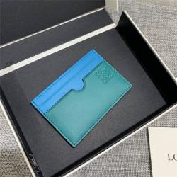罗意威包包LOEWE官网代购新款拼色真皮卡片夹卡包