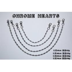 Chrome hearts CH克罗心代购正品双勾扣十字圆珠裤链包链腰链