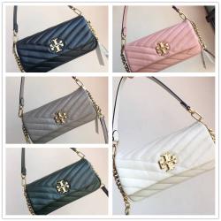 tory burch/托里伯奇TB中文官网KIRA CHEVRON 小号翻盖肩背包85229