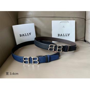 BALLY/巴利中国官网皮带男士双B字扣BRITT 腰带