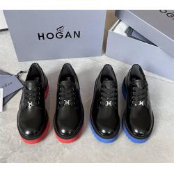 HOGAN豪格香港官网女鞋新款系带鞋小皮鞋德比鞋