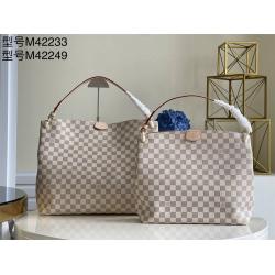 LV N42249/N42233 GRACEFUL 手袋购物袋粉色