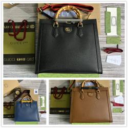 古驰678842 Gucci Diana竹节中号托特包