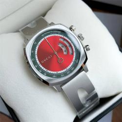 GUCCI古驰YA157303 GRIP系列多功能石英钢带腕表手表