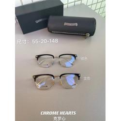 Chrome hearts CH克罗心旗舰店纯钛平光镜近视眼镜框架薛之谦同款
