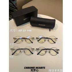 Chrome hearts CH克罗心官网中文版CHR BUBBA A圆形平光镜光学眼镜