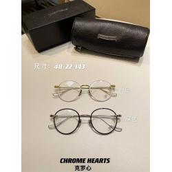 Chrome hearts CH克罗心日本官网纯钛圆形近视眼镜架平光镜光学眼镜