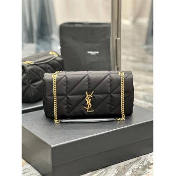 YSL官网女包圣罗兰515821 JAMIE中号锻面手袋尼龙单肩包