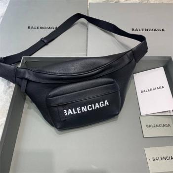 Balenciaga巴黎世家英国官网Explorer男女款小号真皮腰包胸包