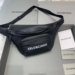 Balenciaga巴黎世家英国官网Explorer男女款小号真皮腰包胸包