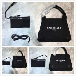 Balenciaga巴黎世家包包390346/339933/581292 NAVY CABAS帆布托特包购物袋