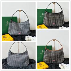 Goyard戈雅女包官网 Bohème Hobo 限量款拉链腋下包6066