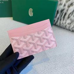 Goyard戈雅 SAINT-SULPICE 粉色卡包