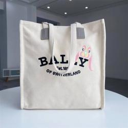 BALLY/巴利香港官网兔年限定款帆布包托特包6303364