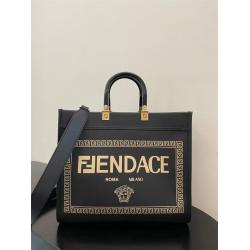 Fendi Versace 8BH386 Sunshine 芬迪范思哲限量中号购物袋托特包