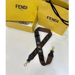 FENDI芬迪中文官网8AV120 STRAP YOU 织物铆钉宽肩带895