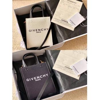 Givenchy纪梵希中文官网BB50R9B G-TOTE Vertical 迷你帆布托特包