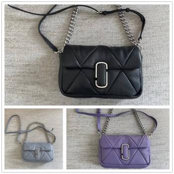 Marc Jacobs MJ The J Marc 菱格羊皮大号链条单肩包