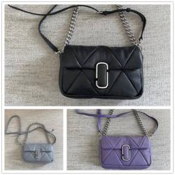 Marc Jacobs MJ The J Marc 菱格羊皮大号链条单肩包