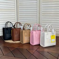 Marc Jacobs MJ正品包包 牛皮琴谱包托特包