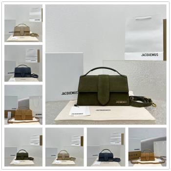 Jacquemus The Bambino磨砂斜挎手提包2056