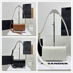 JIL SANDER 新款极简斜挎单肩包7157