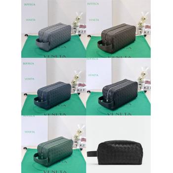 bottega veneta BV葆蝶家官网男包729295 Intrecciato编织旅行包洗漱包7799