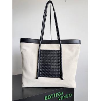 bottega veneta BV葆蝶家755776 Portello Tote 大号帆布托特包
