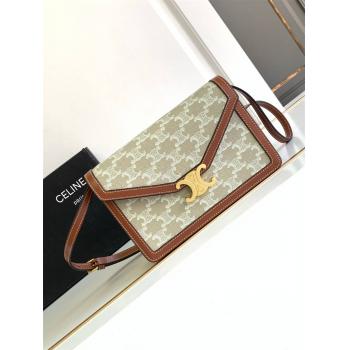 Celine思琳113322 ENVELOPPE TRIOMPHE 新花色风琴包