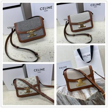 Celine思琳正品官网188882 TEEN TRIOMPHE 帆布手袋188423