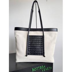 bottega veneta BV葆蝶家755776 Portello Tote 大号帆布托特包