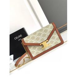 Celine思琳10L462 TRIOMPHE CANVAS 新花色链条包10J733
