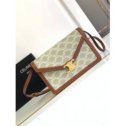 Celine思琳113322 ENVELOPPE TRIOMPHE 新花色风琴包