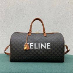 Celine思琳男包官网191472大号印花和标志印花旅行袋