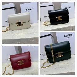 Celine思琳中国官网113583 COLLEGE TRIOMPHE凯旋门豆腐包链条包