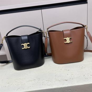 Celine思琳香港官网116613 LOUISE中号手袋水桶包