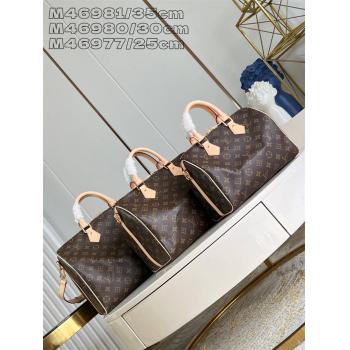 LV M46977/M46980/M46981 SPEEDY BANDOULIÈRE 25/30/35 枕头包