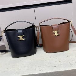 Celine思琳香港官网116613 LOUISE中号手袋水桶包