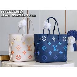 lv中国官网M46514/M46516 NEVERFULL 中号渐变购物袋M45686