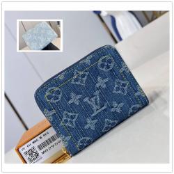 lv商城M82957牛仔布ZIPPY 零钱包