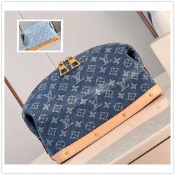 lv货源M24317牛仔布大号化妆包