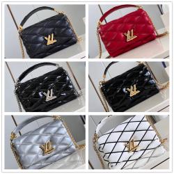 美国lv便宜吗M25106/M25046/M22891/M22890 GO-14 中号手袋