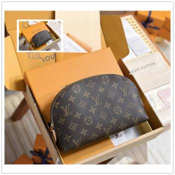 LV M47515/M46579 PM/MM 小号/中号老花化妆包（特级芯片版）47353