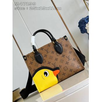 lv美国官网M47199 OnTheGo 小号手袋托特包