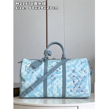 lv法国官网M22570 KEEPALL BANDOULIÈRE 50 旅行袋