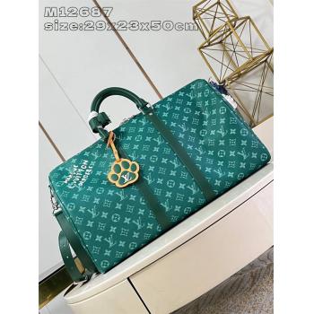 lv包包官网M12687 KEEPALL BANDOULIÈRE 50 旅行袋
