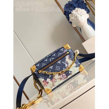 北京lv店M23731 MINI SOFT TRUNK 链条包盒子包
