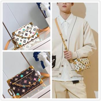 新款lv M25132 MINI SOFT TRUNK 手袋盒子包