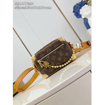 上海lv M14729 MINI SOFT TRUNK 手袋盒子包